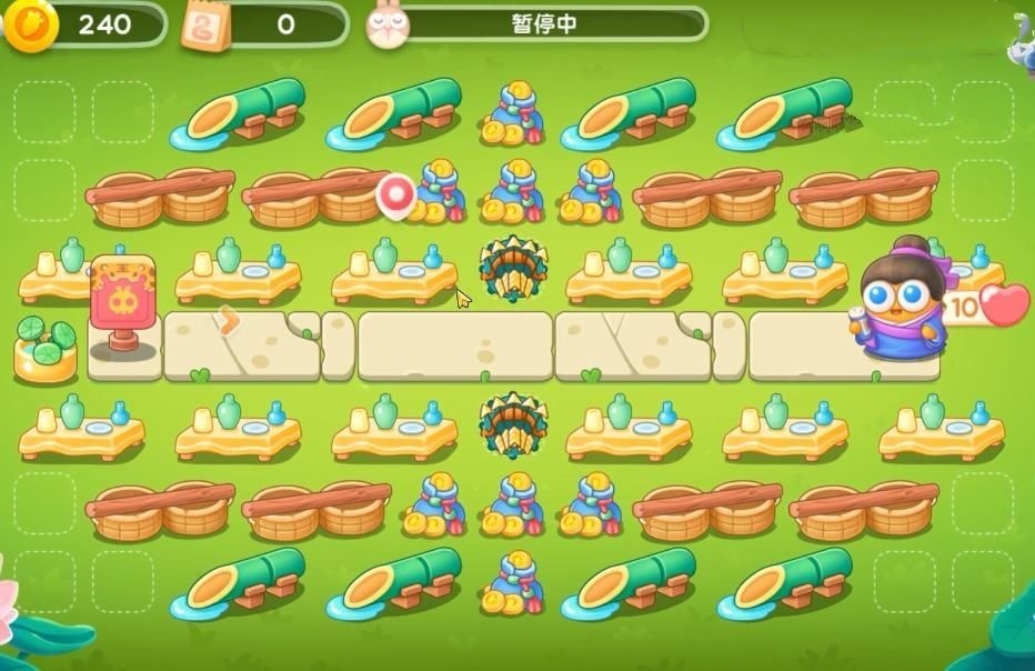 保卫萝卜4夏日垂钓第10关怎么通关,第十关无伤全清通关攻略