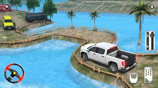 野外越野车竞赛(4x4 Jeep Sim)0