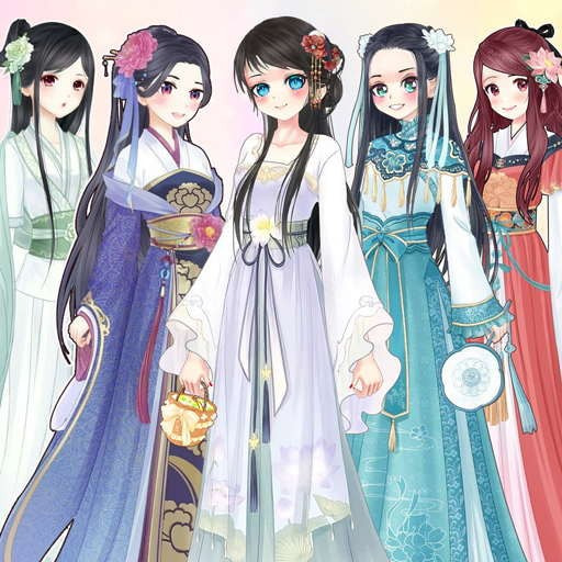 古风少女华丽装扮免费手机游戏app