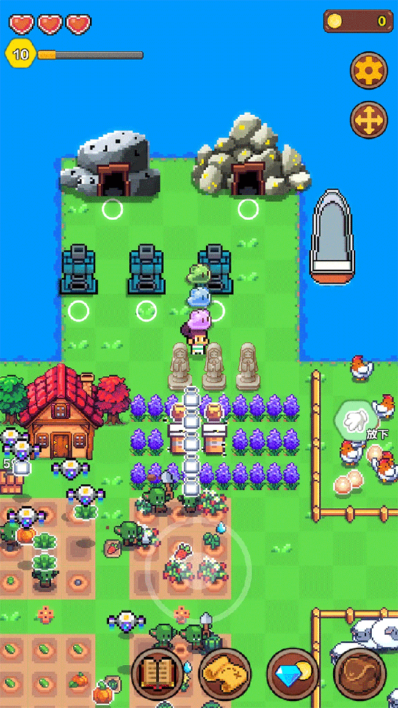 海岛时光种田挖矿无限金币钻石版0